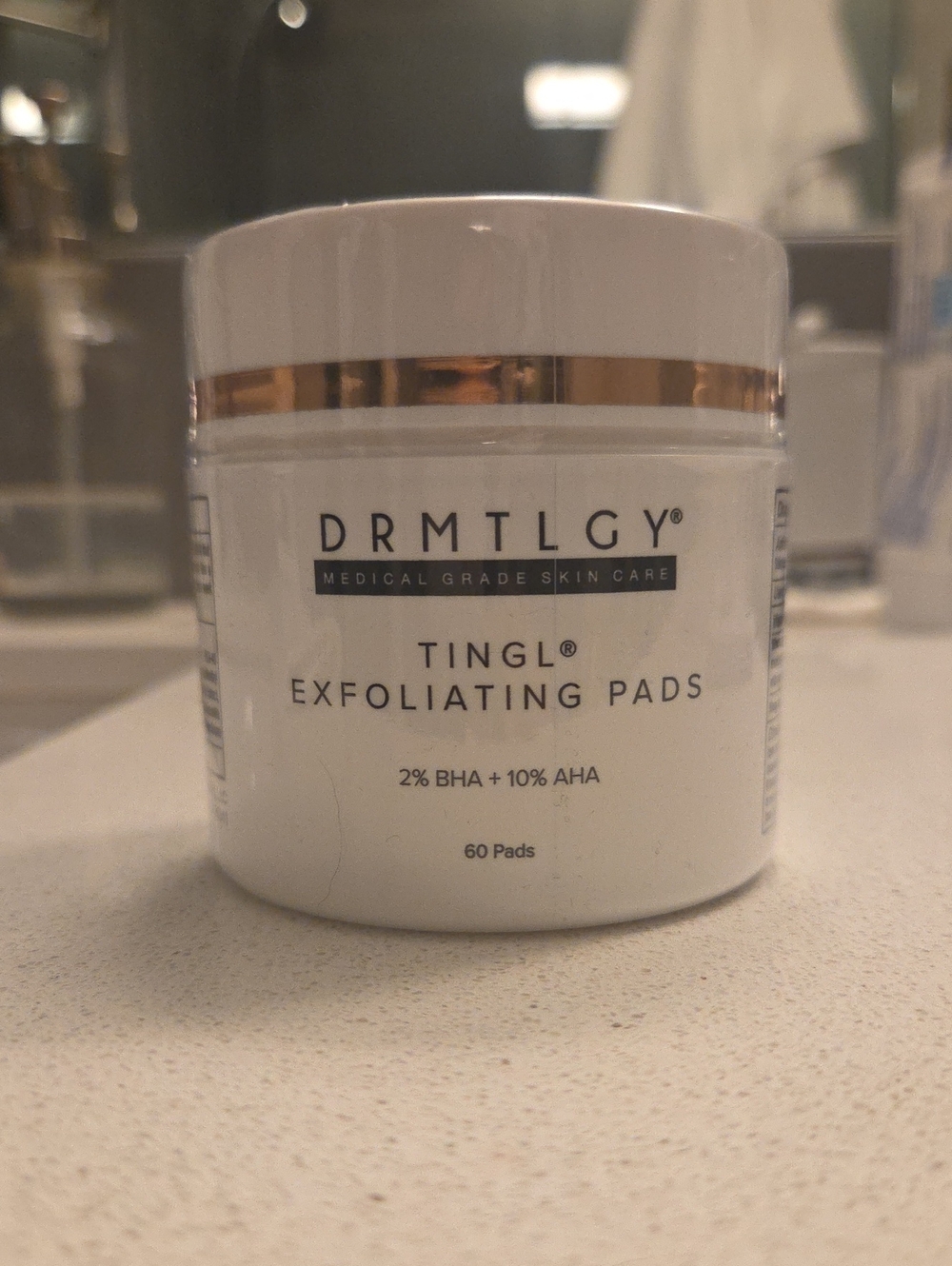 DRMTLGY TINGL Exfoliating Pads - White